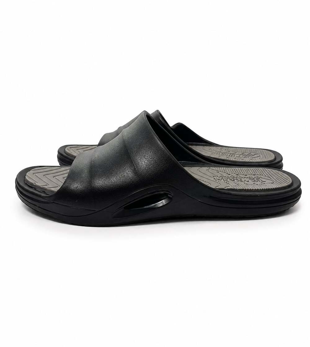 Roxoni Men's Athletic Slip-On Sandals Size 11 Black Excellent Condition